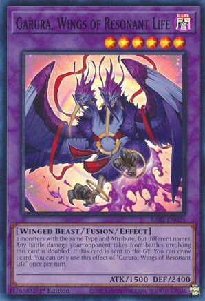 Garura, Wings of Resonant Life (RA02-EN024) - 25th Anniversary Rarity Collection II 1st Edition - Premium Yugioh Single from Konami - Just $0.28! Shop now at Game Crave Tournament Store