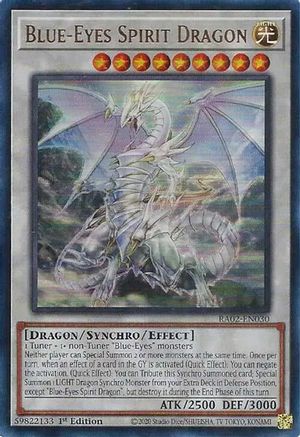 Blue-Eyes Spirit Dragon (UR) (RA02-EN030) - 25th Anniversary Rarity Collection II 1st Edition - Premium Yugioh Single from Konami - Just $0.29! Shop now at Game Crave Tournament Store