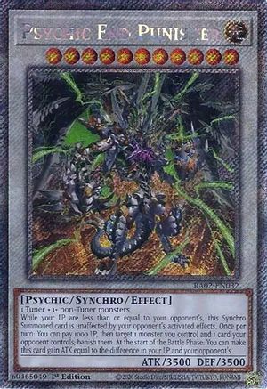 Psychic End Punisher (Platinum Secret Rare) (RA02-EN032) - 25th Anniversary Rarity Collection II 1st Edition - Premium Yugioh Single from Konami - Just $0.47! Shop now at Game Crave Tournament Store