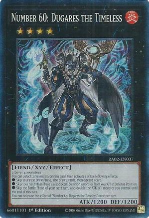 Number 60: Dugares the Timeless (PCR) (RA02-EN037) - 25th Anniversary Rarity Collection II 1st Edition - Premium Yugioh Single from Konami - Just $0.38! Shop now at Game Crave Tournament Store