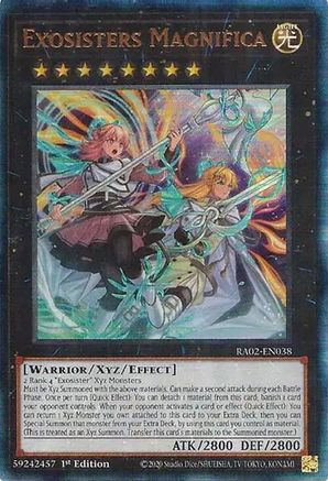 Exosisters Magnifica (PUR) (RA02-EN038) - 25th Anniversary Rarity Collection II 1st Edition - Premium Yugioh Single from Konami - Just $0.43! Shop now at Game Crave Tournament Store