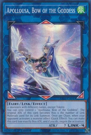 Apollousa, Bow of the Goddess (Alternate Art) (RA02-EN040) - 25th Anniversary Rarity Collection II 1st Edition - Premium Yugioh Single from Konami - Just $0.25! Shop now at Game Crave Tournament Store