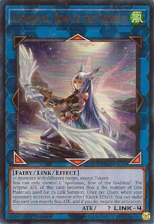 Apollousa, Bow of the Goddess (Alternate Art) (UR) (RA02-EN040) - 25th Anniversary Rarity Collection II 1st Edition - Premium Yugioh Single from Konami - Just $0.25! Shop now at Game Crave Tournament Store