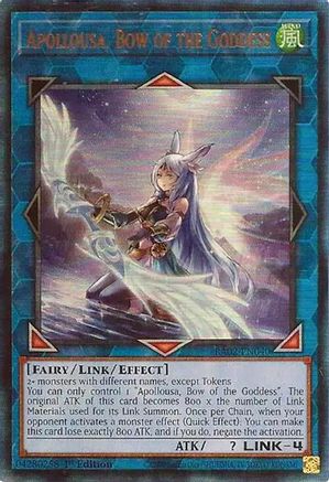 Apollousa, Bow of the Goddess (Alternate Art) (PUR) (RA02-EN040) - 25th Anniversary Rarity Collection II 1st Edition - Premium Yugioh Single from Konami - Just $0.74! Shop now at Game Crave Tournament Store