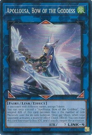 Apollousa, Bow of the Goddess (Alternate Art) (PCR) (RA02-EN040) - 25th Anniversary Rarity Collection II 1st Edition - Premium Yugioh Single from Konami - Just $0.58! Shop now at Game Crave Tournament Store