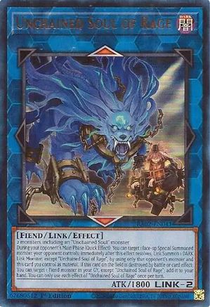 Unchained Soul of Rage (UR) (RA02-EN041) - 25th Anniversary Rarity Collection II 1st Edition - Premium Yugioh Single from Konami - Just $0.25! Shop now at Game Crave Tournament Store