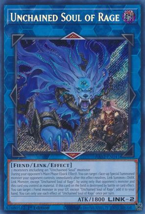 Unchained Soul of Rage (Secret Rare) (RA02-EN041) - 25th Anniversary Rarity Collection II 1st Edition - Premium Yugioh Single from Konami - Just $0.27! Shop now at Game Crave Tournament Store