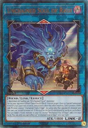 Unchained Soul of Rage (PUR) (RA02-EN041) - 25th Anniversary Rarity Collection II 1st Edition - Premium Yugioh Single from Konami - Just $0.28! Shop now at Game Crave Tournament Store
