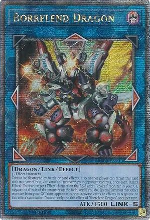 Borrelend Dragon (Quarter Century Secret Rare) (RA02-EN043) - 25th Anniversary Rarity Collection II 1st Edition - Premium Yugioh Single from Konami - Just $2.28! Shop now at Game Crave Tournament Store