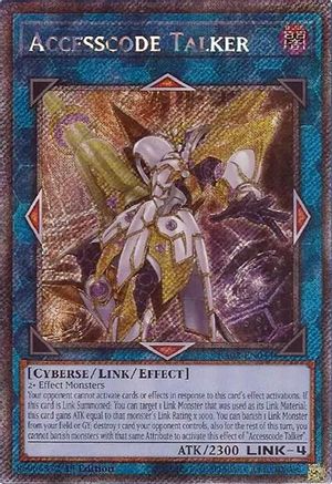 Accesscode Talker (Platinum Secret Rare) (RA02-EN044) - 25th Anniversary Rarity Collection II 1st Edition - Premium Yugioh Single from Konami - Just $3.47! Shop now at Game Crave Tournament Store