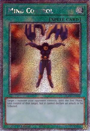 Mind Control (Platinum Secret Rare) (RA02-EN046) - 25th Anniversary Rarity Collection II 1st Edition - Premium Yugioh Single from Konami - Just $1.65! Shop now at Game Crave Tournament Store