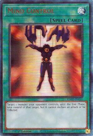 Mind Control (PUR) (RA02-EN046) - 25th Anniversary Rarity Collection II 1st Edition - Premium Yugioh Single from Konami - Just $0.54! Shop now at Game Crave Tournament Store