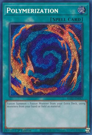 Polymerization (Secret Rare) (RA02-EN047) - 25th Anniversary Rarity Collection II 1st Edition - Premium Yugioh Single from Konami - Just $0.32! Shop now at Game Crave Tournament Store