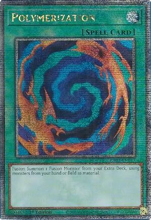 Polymerization (Quarter Century Secret Rare) (RA02-EN047) - 25th Anniversary Rarity Collection II 1st Edition - Premium Yugioh Single from Konami - Just $7.17! Shop now at Game Crave Tournament Store
