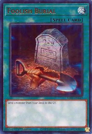 Foolish Burial (UR) (RA02-EN049) - 25th Anniversary Rarity Collection II 1st Edition - Premium Yugioh Single from Konami - Just $0.28! Shop now at Game Crave Tournament Store