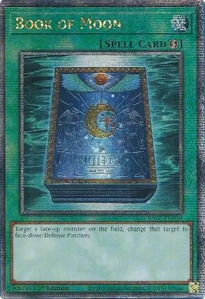 Book of Moon (Quarter Century Secret Rare) (RA02-EN050) - 25th Anniversary Rarity Collection II 1st Edition - Premium Yugioh Single from Konami - Just $12.88! Shop now at Game Crave Tournament Store