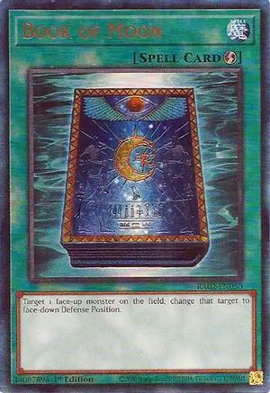 Book of Moon (PUR) (RA02-EN050) - 25th Anniversary Rarity Collection II 1st Edition - Premium Yugioh Single from Konami - Just $0.99! Shop now at Game Crave Tournament Store