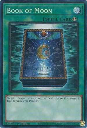 Book of Moon (PCR) (RA02-EN050) - 25th Anniversary Rarity Collection II 1st Edition - Premium Yugioh Single from Konami - Just $1.51! Shop now at Game Crave Tournament Store