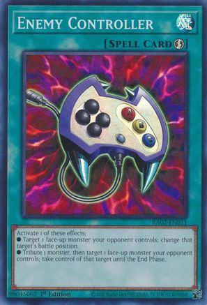 Enemy Controller (RA02-EN051) - 25th Anniversary Rarity Collection II 1st Edition - Premium Yugioh Single from Konami - Just $0.25! Shop now at Game Crave Tournament Store