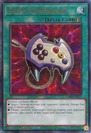 Enemy Controller (PUR) (RA02-EN051) - 25th Anniversary Rarity Collection II 1st Edition - Premium Yugioh Single from Konami - Just $0.54! Shop now at Game Crave Tournament Store