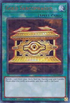 Gold Sarcophagus (PUR) (RA02-EN052) - 25th Anniversary Rarity Collection II 1st Edition - Premium Yugioh Single from Konami - Just $0.91! Shop now at Game Crave Tournament Store