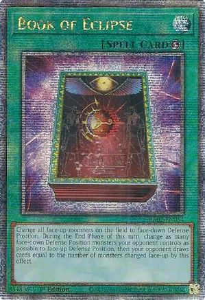 Book of Eclipse (Quarter Century Secret Rare) (RA02-EN054) - 25th Anniversary Rarity Collection II 1st Edition - Premium Yugioh Single from Konami - Just $16.18! Shop now at Game Crave Tournament Store