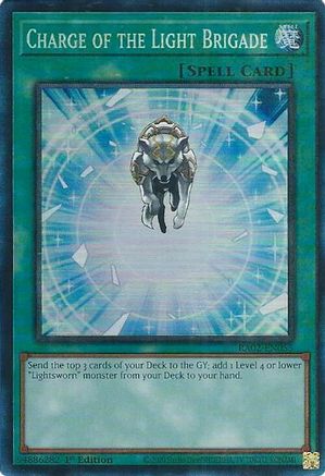 Charge of the Light Brigade (PCR) (RA02-EN055) - 25th Anniversary Rarity Collection II 1st Edition - Premium Yugioh Single from Konami - Just $0.54! Shop now at Game Crave Tournament Store