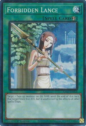 Forbidden Lance (PCR) (RA02-EN058) - 25th Anniversary Rarity Collection II 1st Edition - Premium Yugioh Single from Konami - Just $0.48! Shop now at Game Crave Tournament Store