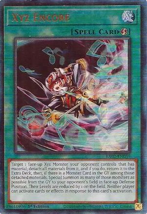 Xyz Encore (PUR) (RA02-EN059) - 25th Anniversary Rarity Collection II 1st Edition - Premium Yugioh Single from Konami - Just $0.57! Shop now at Game Crave Tournament Store