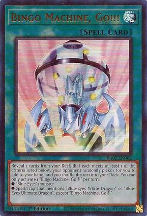Bingo Machine, Go!!! (UR) (RA02-EN062) - 25th Anniversary Rarity Collection II 1st Edition - Premium Yugioh Single from Konami - Just $0.28! Shop now at Game Crave Tournament Store