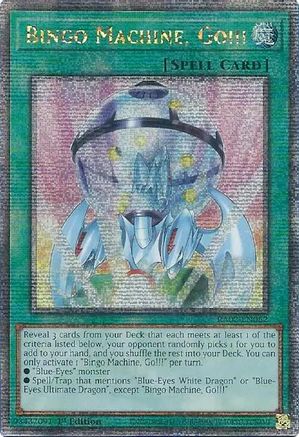 Bingo Machine, Go!!! (Quarter Century Secret Rare) (RA02-EN062) - 25th Anniversary Rarity Collection II 1st Edition - Premium Yugioh Single from Konami - Just $5.41! Shop now at Game Crave Tournament Store