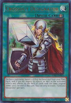 Crossout Designator (UR) (RA02-EN063) - 25th Anniversary Rarity Collection II 1st Edition - Premium Yugioh Single from Konami - Just $0.74! Shop now at Game Crave Tournament Store