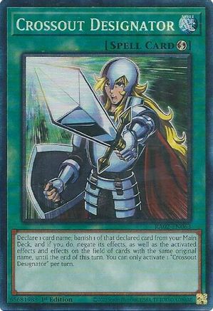Crossout Designator (PCR) (RA02-EN063) - 25th Anniversary Rarity Collection II 1st Edition - Premium Yugioh Single from Konami - Just $2.06! Shop now at Game Crave Tournament Store