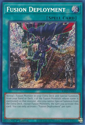 Fusion Deployment (Secret Rare) (RA02-EN065) - 25th Anniversary Rarity Collection II 1st Edition - Premium Yugioh Single from Konami - Just $0.57! Shop now at Game Crave Tournament Store