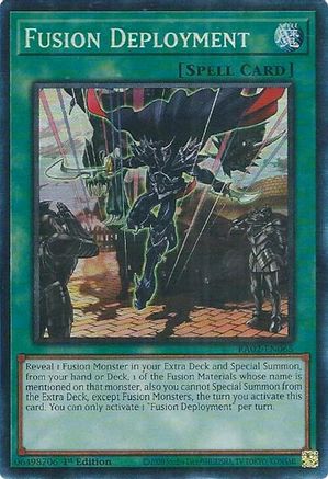 Fusion Deployment (PCR) (RA02-EN065) - 25th Anniversary Rarity Collection II 1st Edition - Premium Yugioh Single from Konami - Just $0.40! Shop now at Game Crave Tournament Store