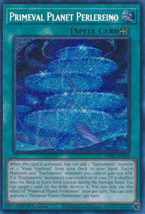Primeval Planet Perlereino (Secret Rare) (RA02-EN069) - 25th Anniversary Rarity Collection II 1st Edition - Premium Yugioh Single from Konami - Just $0.25! Shop now at Game Crave Tournament Store