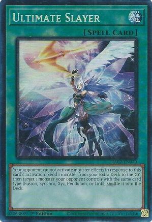 Ultimate Slayer (PCR) (RA02-EN070) - 25th Anniversary Rarity Collection II 1st Edition - Premium Yugioh Single from Konami - Just $5.72! Shop now at Game Crave Tournament Store