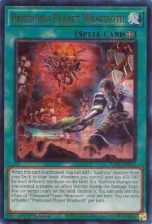 Pressured Planet Wraitsoth (UR) (RA02-EN073) - 25th Anniversary Rarity Collection II 1st Edition - Premium Yugioh Single from Konami - Just $0.25! Shop now at Game Crave Tournament Store