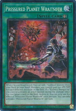Pressured Planet Wraitsoth (PCR) (RA02-EN073) - 25th Anniversary Rarity Collection II 1st Edition - Premium Yugioh Single from Konami - Just $1.35! Shop now at Game Crave Tournament Store