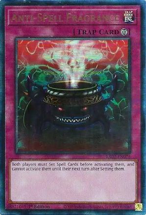 Anti-Spell Fragrance (PUR) (RA02-EN076) - 25th Anniversary Rarity Collection II 1st Edition - Premium Yugioh Single from Konami - Just $0.26! Shop now at Game Crave Tournament Store
