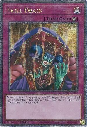 Skill Drain (Quarter Century Secret Rare) (RA02-EN077) - 25th Anniversary Rarity Collection II 1st Edition - Premium Yugioh Single from Konami - Just $7.98! Shop now at Game Crave Tournament Store