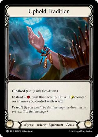 Uphold Tradition (MST030) - Part the Mistveil Cold Foil