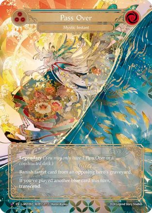 Pass Over // Inner Chi (Marvel) (MST097) - Part the Mistveil Cold Foil