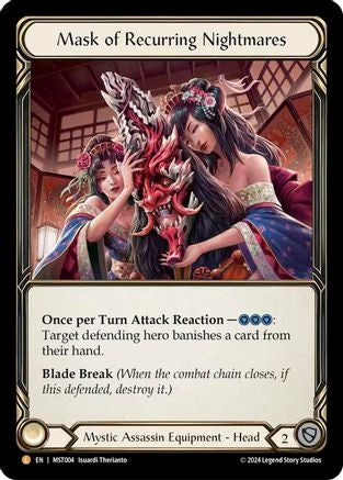 Mask of Recurring Nightmares (MST004) - Part the Mistveil Rainbow Foil