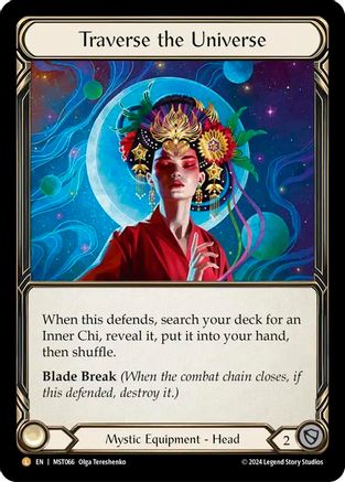 Traverse the Universe (MST066) - Part the Mistveil Rainbow Foil