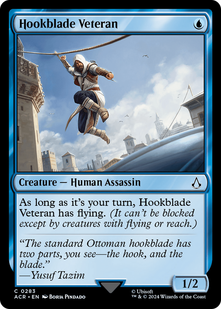 Hookblade Veteran (ACR-283) - Assassin's Creed - Premium MTG Single from Wizards of the Coast - Just $0.25! Shop now at Game Crave Tournament Store
