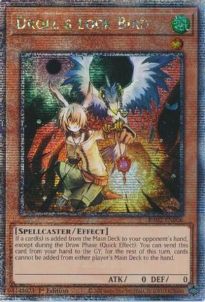 Droll & Lock Bird (Quarter Century Secret Rare) (RA02-EN006) - 25th Anniversary Rarity Collection II 1st Edition - Premium Yugioh Single from Konami - Just $30.62! Shop now at Game Crave Tournament Store