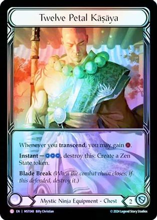 Twelve Petal Kasaya (Extended Art) (MST048) - Part the Mistveil Cold Foil