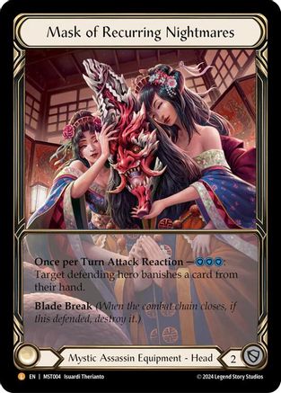 Mask of Recurring Nightmares (Extended Art) (MST004) - Part the Mistveil Cold Foil