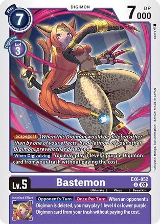 Bastemon (EX6-052) - Infernal Ascension - Premium Digimon Single from Bandai - Just $0.47! Shop now at Game Crave Tournament Store